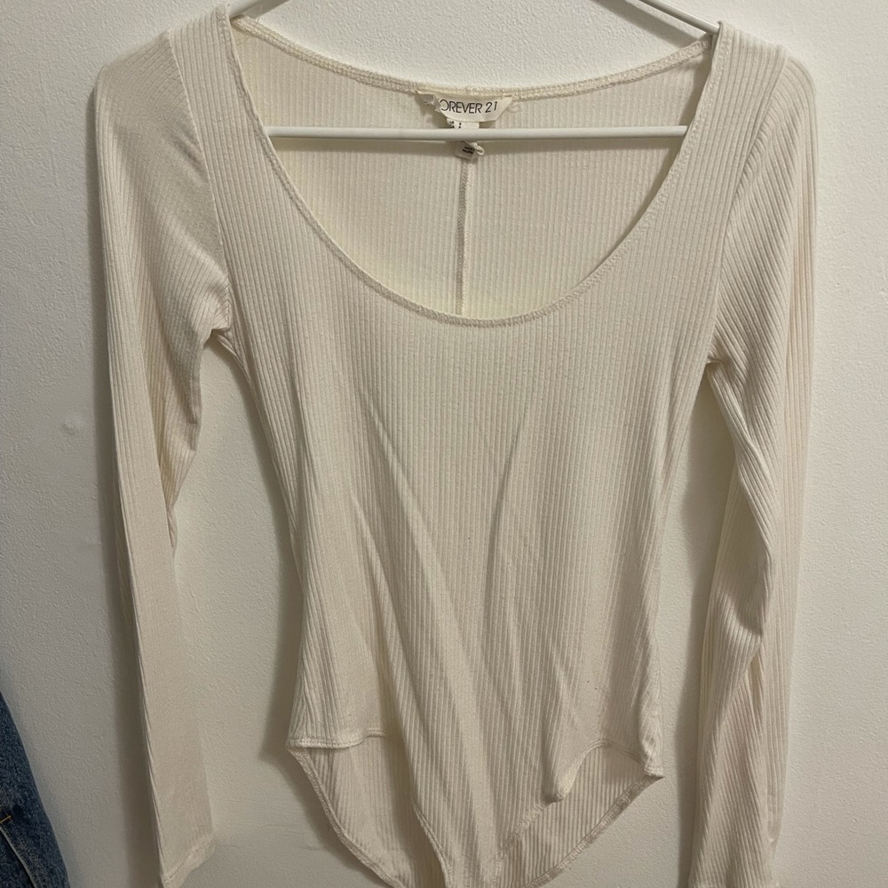 Forever 21 long sleeve bodysuit